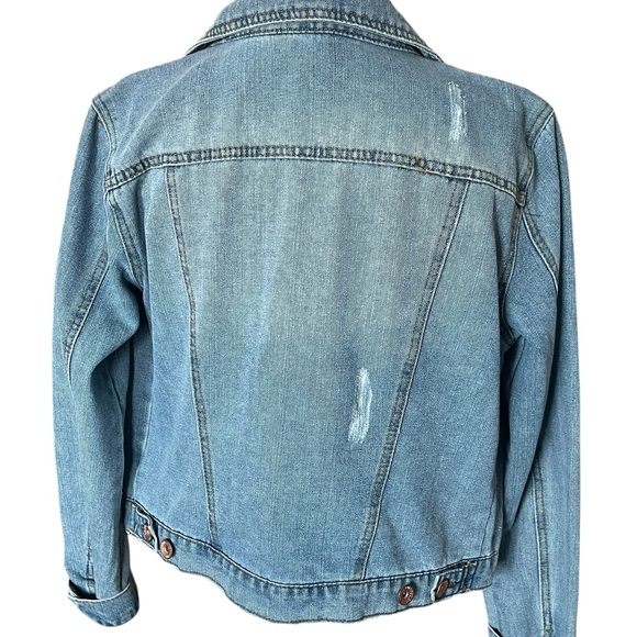 Ci Sono Light Blue Jean Jacket - Picture 5 of 10